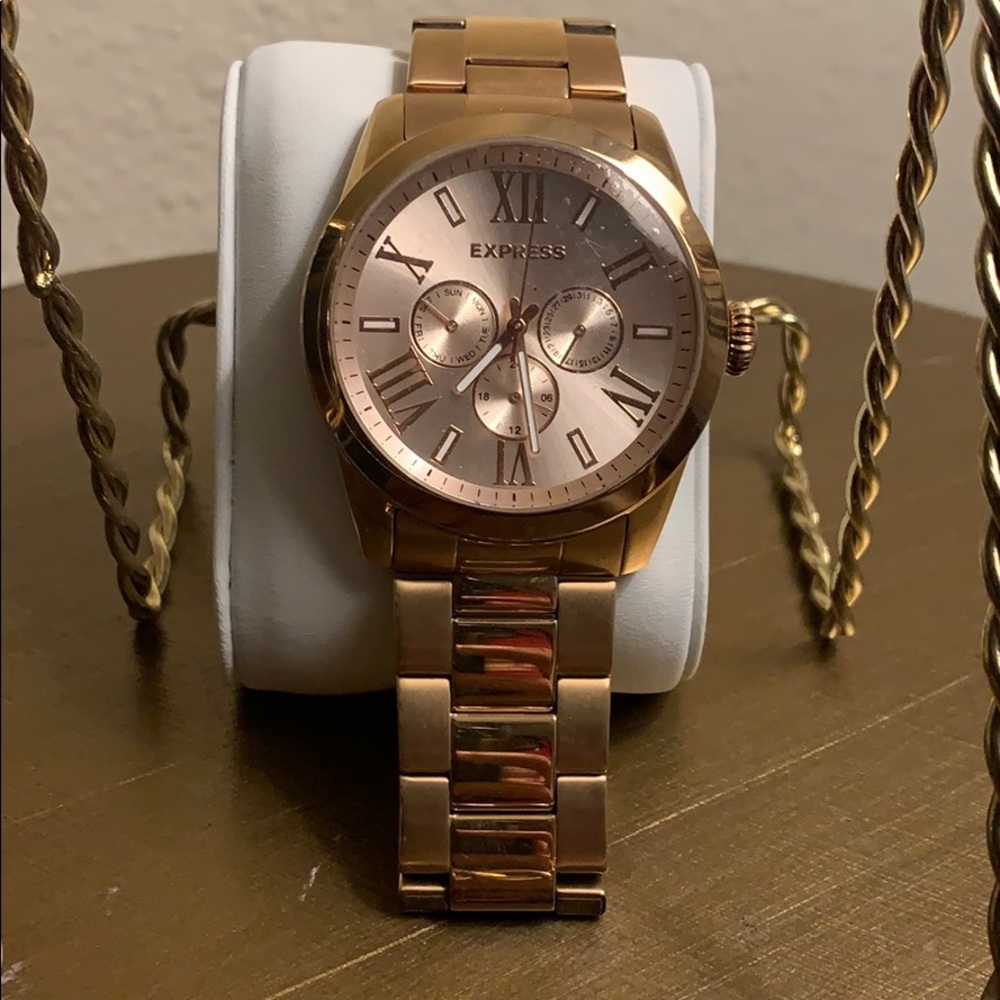 Gently used Stainless Steel Express Watch